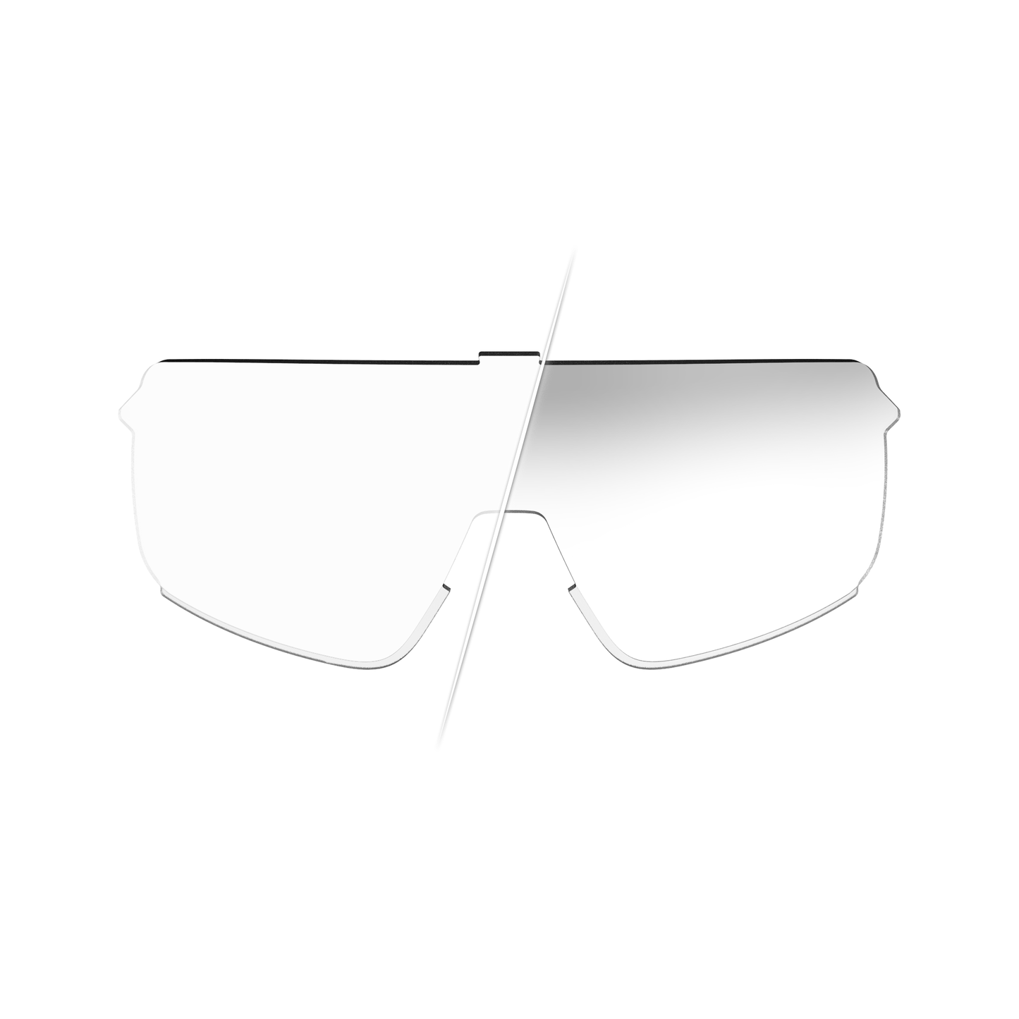 Dirdybird Peak Photochromic Lens Clear/Smoke