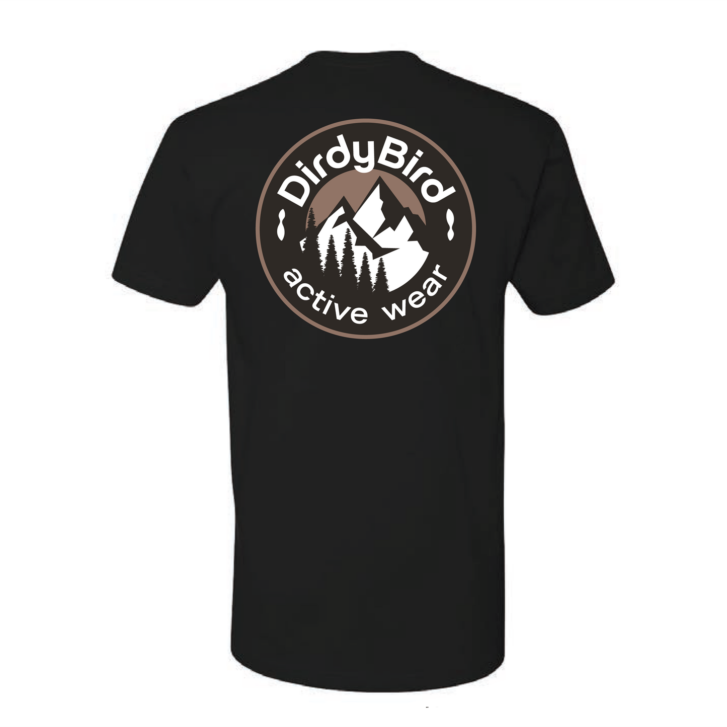 DirdyBird Mountain Tee - Black