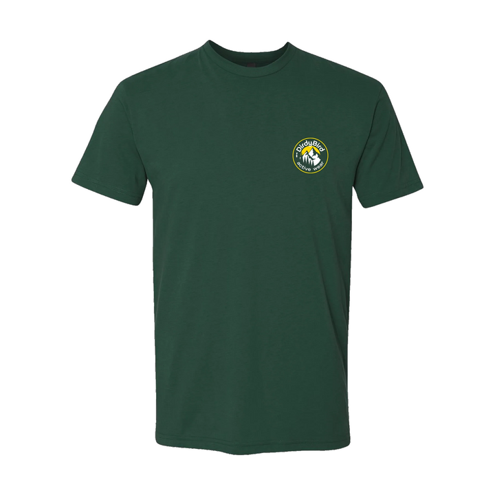 DirdyBird Mountain Tee - Forest Green